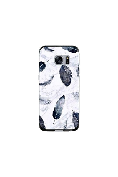 Atlas Husa personalizata Samsung Galaxy S7 Edge, Pink Stitch, multicolor, S1D...