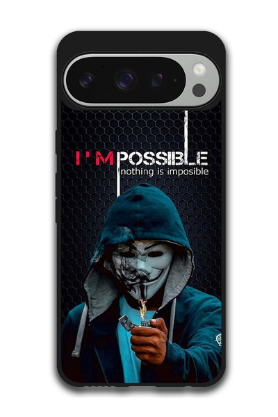 Theodor جراب حماية لهاتف Google Pixel 9 Pro XL لا شيء مستحيل