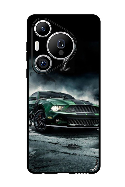 Theodor جراب واقٍ مضاد للخدش والصدمات لهاتف هواوي بيورا 70 برو بلس كار 11