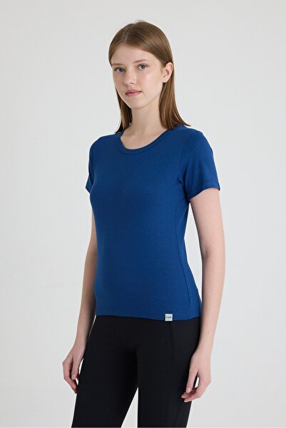 Fronde Breathwear Becky Sıfır Yaka Bambu Kadın Tişört