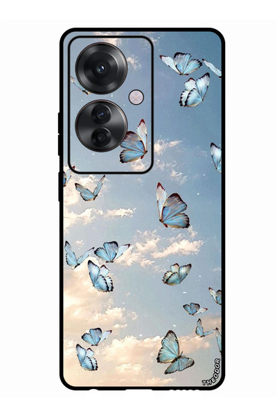 Theodor جراب واقٍ مضاد للخدش والصدمات لهاتف Oppo F25 Pro ولكن في السماء