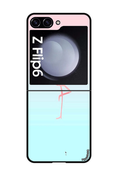 Theodor جراب واقٍ مضاد للخدش والصدمات لهاتف Samsung Galaxy Z Flip 6 باللون ال...