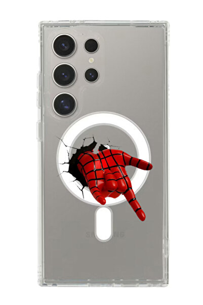 Theodor غلاف لهاتف Samsung Galaxy S24 Ultra متوافق مع MagSafe، غطاء ممتص للصد...