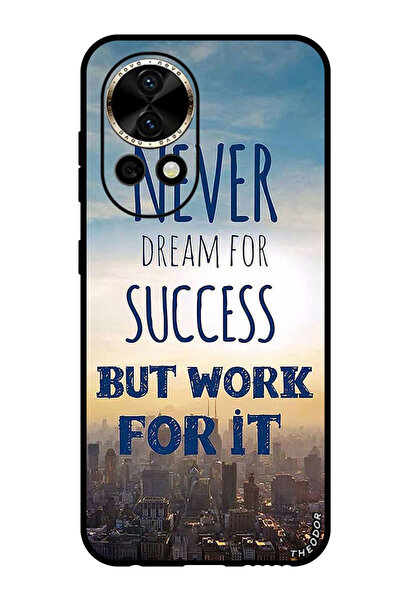 Theodor جراب حماية لهاتف هواوي نوفا 12 برو لا يحلم أبدًا بالنجاح