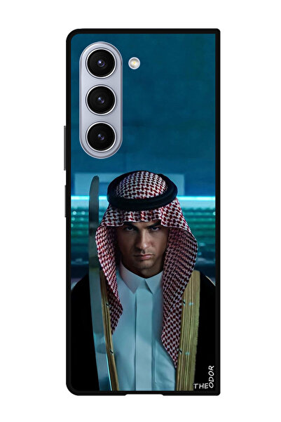 Theodor جراب واقٍ مضاد للخدش والصدمات لهاتف Samsung Galaxy Z Fold 6 رونالدو 1...
