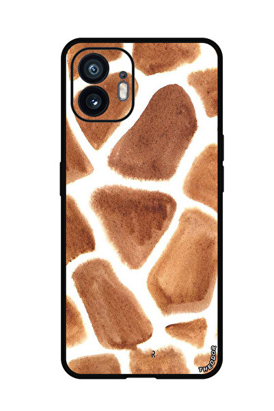 Theodor جراب واقٍ مضاد للخدش والصدمات لهاتف Nothing Phone (2) بنمط طين الختم