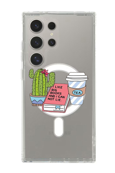 Theodor غلاف لهاتف Samsung Galaxy S24 Ultra متوافق مع MagSafe، غطاء مقاوم للص...