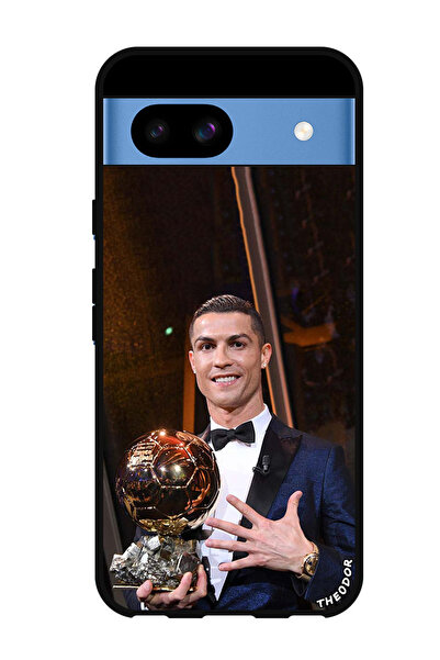 Theodor جراب واقٍ مضاد للخدش والصدمات لهاتف Google Pixel 8a كأس رونالدو