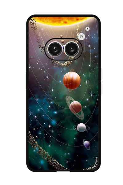 Theodor جراب واقٍ مضاد للخدش والصدمات لهاتف Nothing Phone (2a) Planets 1