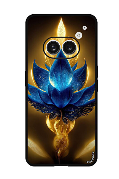 Theodor جراب واقٍ مضاد للخدش والصدمات لهاتف Nothing Phone (2a) Flower Abstract 3