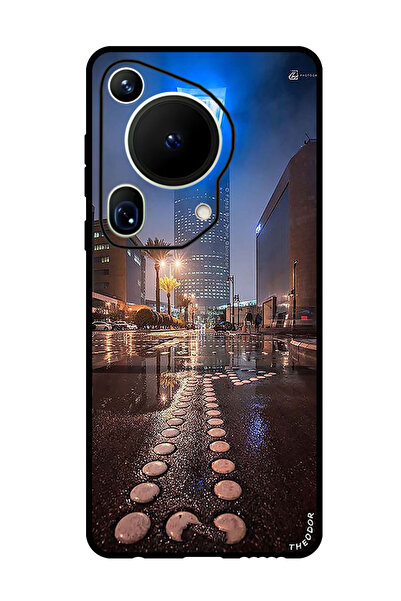 Theodor جراب واقٍ مضاد للخدش والصدمات لهاتف هواوي بيورا 70 ألترا كينجدوم تاور