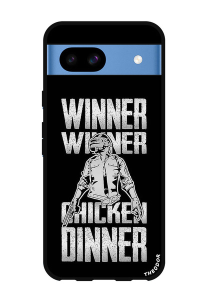 Theodor جراب حماية لهاتف Google Pixel 8a الفائز الفائز الدجاج الفائز