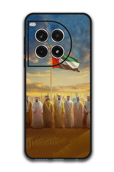 Theodor غطاء حماية مضاد للخدش والصدمات لهاتف OnePlus Ace 3 Pro، علم الإمارات ...