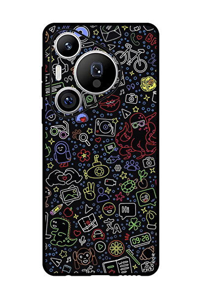 Theodor جراب واقٍ مضاد للخدش والصدمات لهاتف Huawei Pura 70 Pro Plus أشياء عشو...