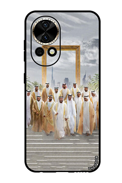 Theodor جراب واقٍ مضاد للخدش والصدمات لهاتف هواوي نوفا 12 ألترا - حكام دبي