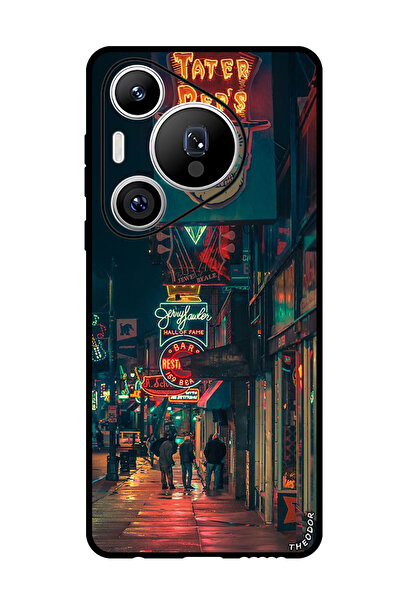 Theodor جراب واقٍ مضاد للخدش والصدمات لهاتف هواوي بيورا 70 نايت ماركت