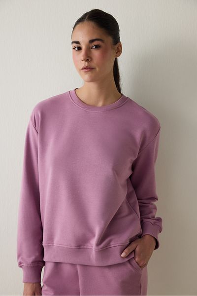 Penti Αθλητικό φούτερ Lilac Crew Neck Oversize