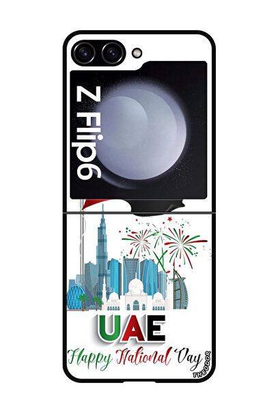 Theodor جراب واقٍ مضاد للخدش والصدمات لهاتف Samsung Galaxy Z Flip 6 بمناسبة ا...