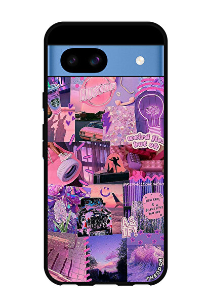 Theodor جراب واقٍ مضاد للخدش والصدمات لهاتف Google Pixel 8a سلكي مرن ولكنه جيد