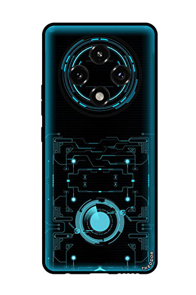 Theodor جراب واقٍ مضاد للخدش والصدمات لهاتف Oppo A3 Pro Abstract 11