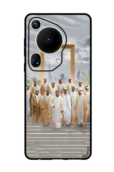 Theodor جراب واقٍ مضاد للخدش والصدمات لهاتف هواوي بيورا 70 ألترا - حكام دبي