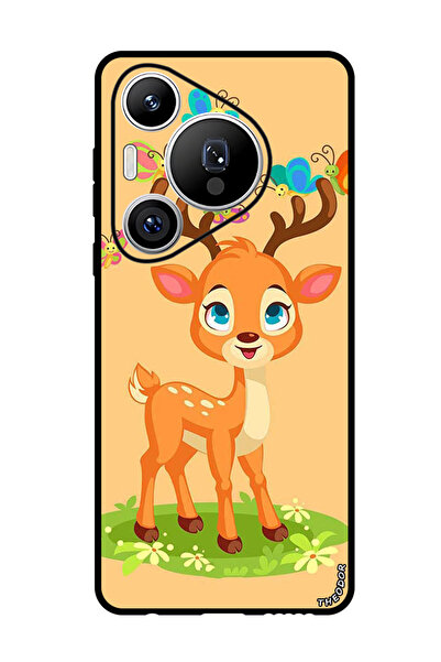 Theodor جراب واقٍ مضاد للخدش والصدمات لهاتف هواوي بيورا 70 برو بلس - غزال