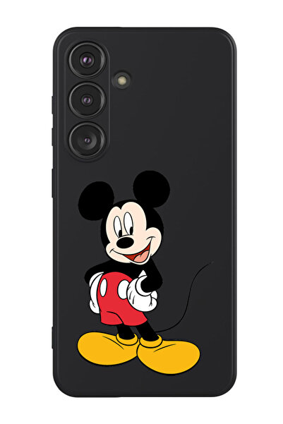 Theodor جراب سيليكون سائل واقٍ مقاوم للصدمات لهاتف سامسونج جالاكسي S24 (أسود)...