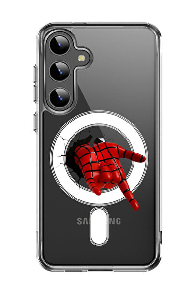 Theodor غلاف لهاتف Samsung Galaxy S24 متوافق مع MagSafe، غطاء ممتص للصدمات وم...