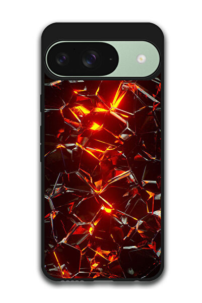 Theodor جراب واقٍ مضاد للخدش والصدمات لهاتف Google Pixel 9 Abstract 10