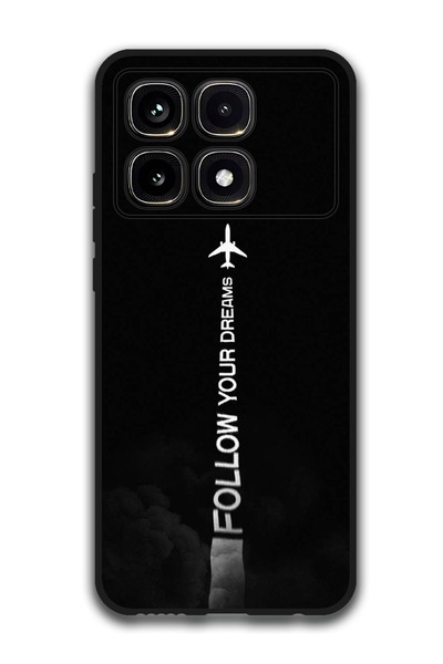 Theodor جراب واقٍ مضاد للخدش والصدمات لهاتف Xiaomi Redmi K70 Ultra اتبع أحلامك