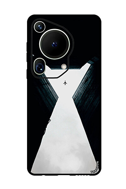 Theodor جراب حماية لهاتف هواوي بيورا 70 ألترا plane_bottom_view_symmetry