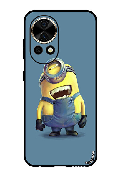 Theodor جراب واقٍ مضاد للخدش والصدمات لهاتف هواوي نوفا 12 برو ميني سمايل