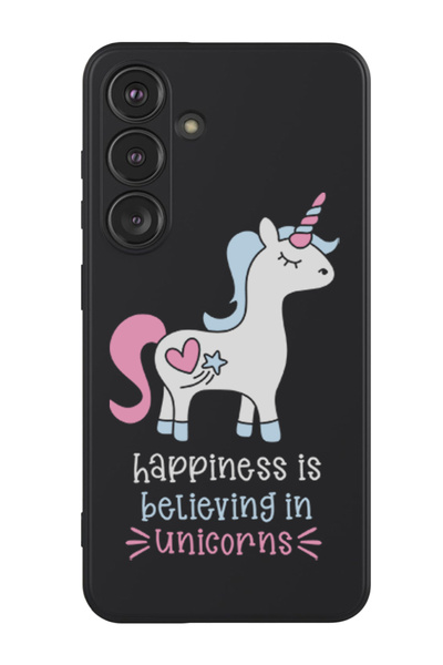 Theodor غطاء حماية سيليكون سائل مقاوم للصدمات لهاتف سامسونج جالاكسي S24 (أسود...