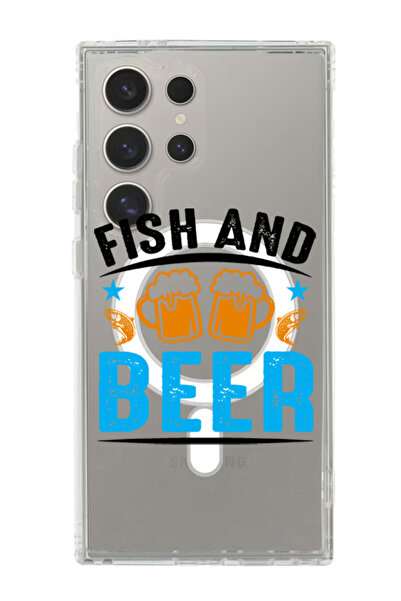 Theodor غلاف لهاتف Samsung Galaxy S24 Ultra متوافق مع MagSafe، غطاء مقاوم للص...