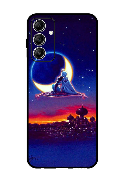 Theodor جراب واقٍ مضاد للخدش والصدمات لهاتف سامسونج جالاكسي A35 - رسوم متحركة علاء الدين