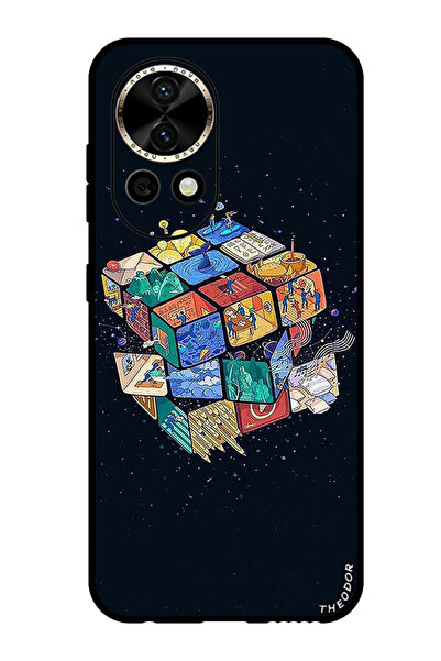 Theodor جراب واقٍ مضاد للخدش والصدمات لهاتف هواوي نوفا 12 ألترا كيوب