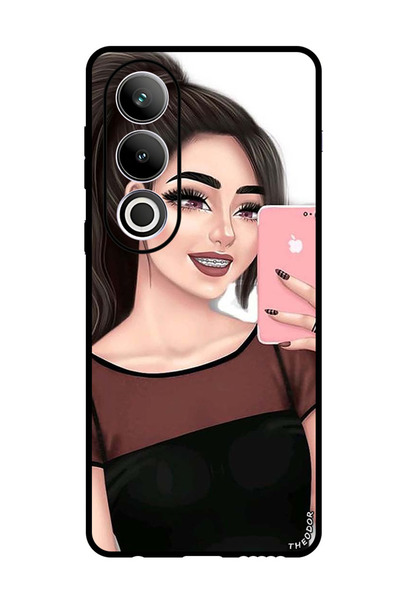 Theodor جراب واقٍ مضاد للخدش والصدمات لهاتف OnePlus Ace 3V لالتقاط صور سيلفي