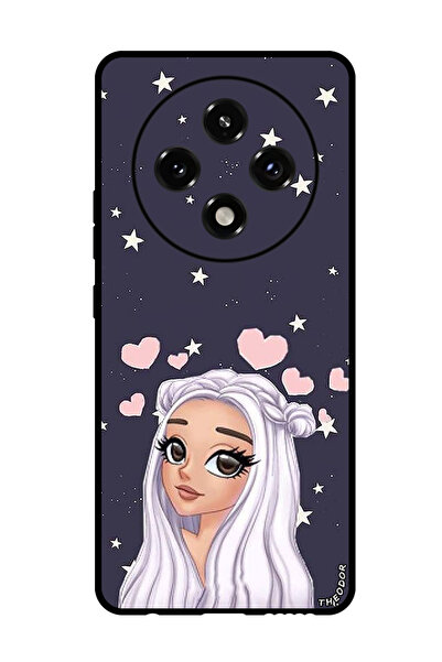 Theodor جراب واقٍ مضاد للخدش والصدمات لهاتف Oppo A3 Pro بخلفية نجمة الحب