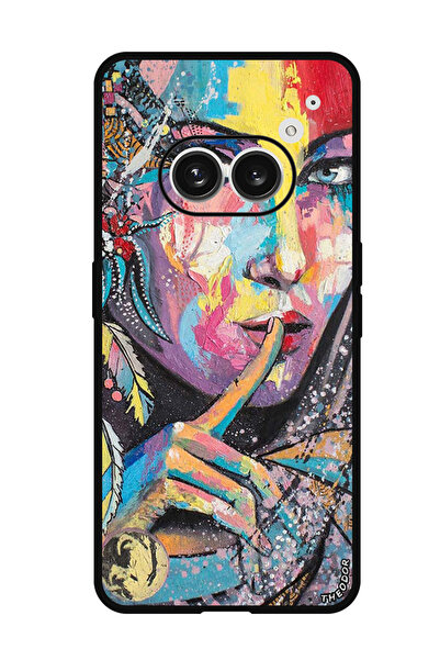 Theodor جراب واقٍ مضاد للخدش والصدمات لهاتف Nothing Phone (2a) Face