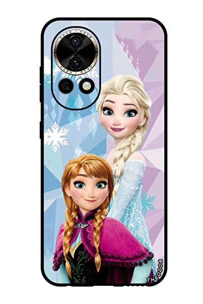 Theodor جراب واقٍ مضاد للخدش والصدمات لهاتف هواوي نوفا 12 برو آنا إلسا 3