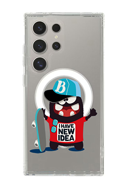 Theodor غلاف لهاتف Samsung Galaxy S24 Ultra متوافق مع MagSafe، غطاء مقاوم للص...