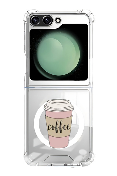 Theodor Case for Samsung Galaxy Z Flip 5 Compatible with MagSafe, Shockproof ...