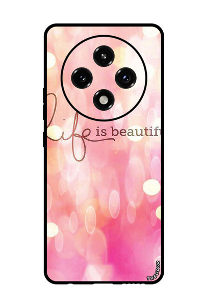 Theodor جراب واقٍ مضاد للخدش والصدمات لهاتف Oppo A3 Pro الحياة جميلة