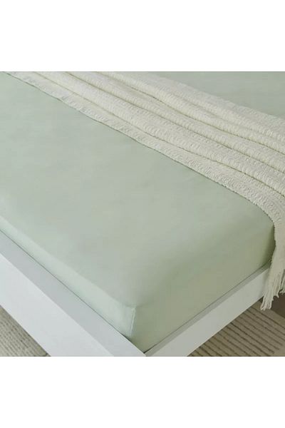 Home Box Derby Solid Microfiber Olympic Queen Fitted Sheet - 160x200+25 cm