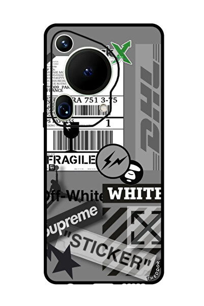 Theodor غطاء حماية مضاد للخدش والصدمات لهاتف هواوي بيورا 70 ألترا - ورق جدران...