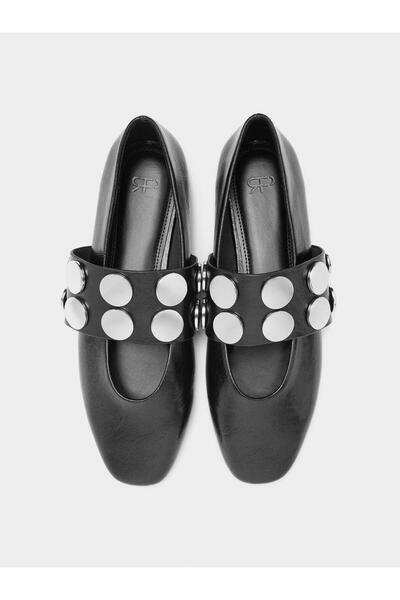 PARFOIS Zımba Detaylı Babet