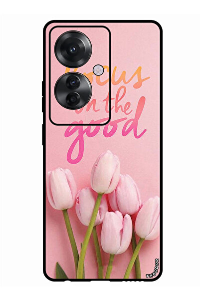 Theodor جراب واقٍ مضاد للخدش والصدمات لهاتف Oppo Reno 11F التركيز على الخير