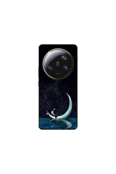 Atlas Husa personalizata pentru Xiaomi 13 Ultra, Moon Fishing, S1D1M0270