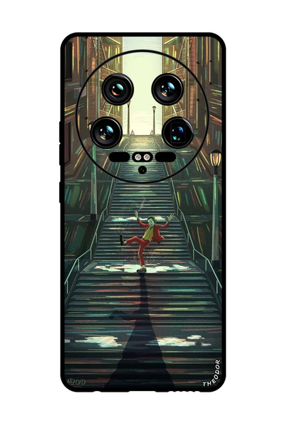 Theodor جراب واقٍ مضاد للخدش والصدمات لهاتف Xiaomi 14 Ultra Joker على الدرج