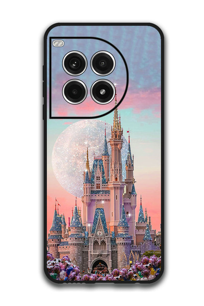 Theodor جراب واقٍ مضاد للخدش والصدمات لهاتف OnePlus Ace 3 Pro بتصميم قلعة ديزني